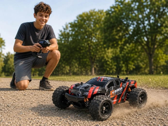 4WD, ammortizzatori e pneumatici off-road per stabilità