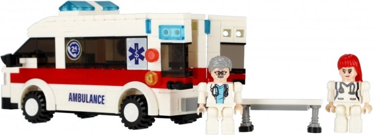 Scenari di gioco con minifigure e barella