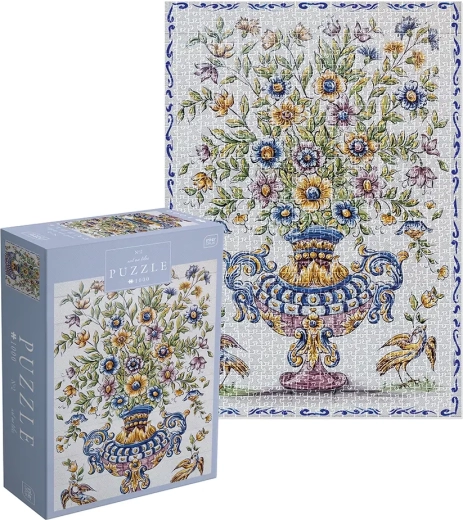 Puzzle Art on Tiles 2: Bouquet 1000 pezzi