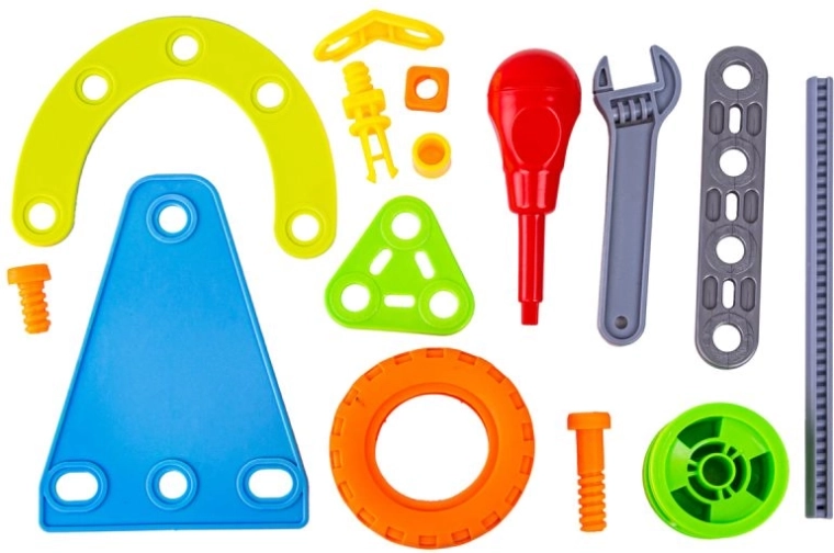 Sistema a viti e attrezzi nella confezione