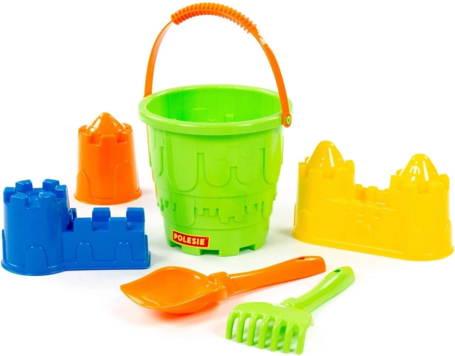 Attrezzatura completa per costruire castelli