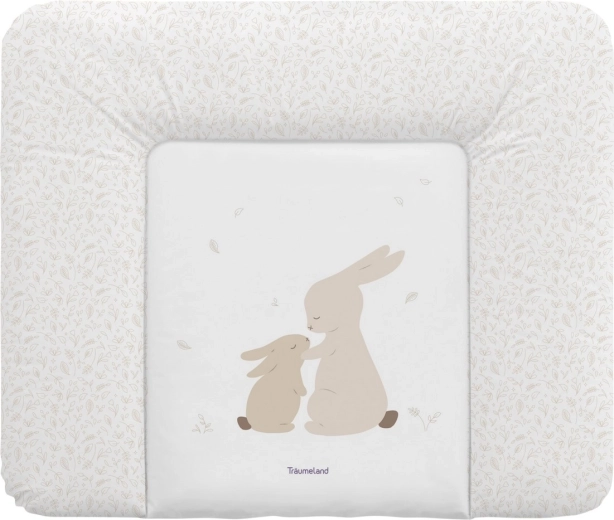 Träumeland materassino fasciatoio Hophop Bunny beige 75 × 85 cm