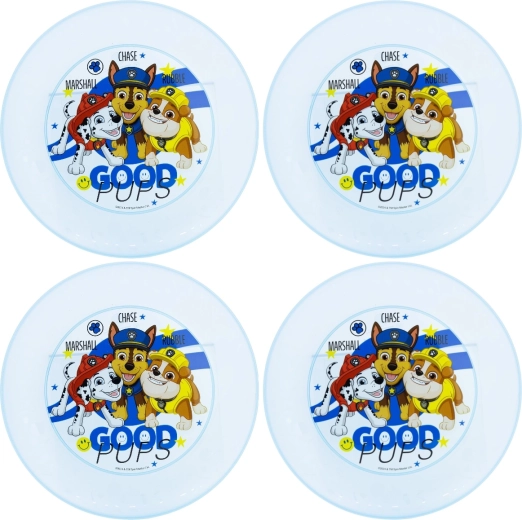 Set Stor di piatti per bambini Paw Patrol blu (4 pz)