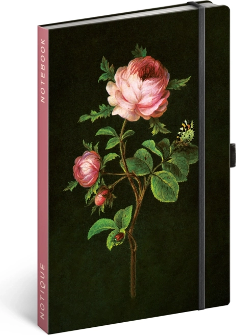 Quaderno NOTIQUE Rosa di Kateřina Winterová, puntinato 13 × 21 cm