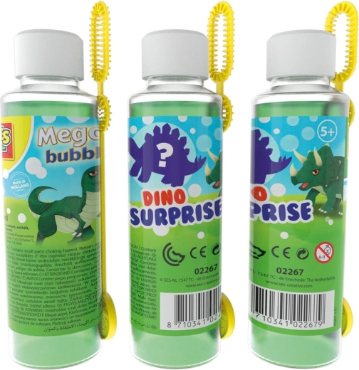 Mega bolle di sapone con sorpresa Dino