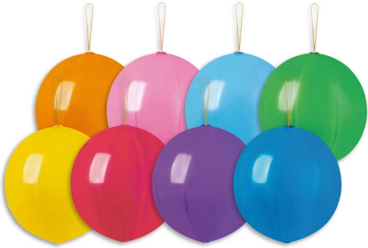 Gemar palloncino Punch Ball pastello con elastico 33 cm - 1 pezzo