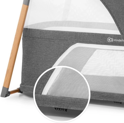 Fianchi traspiranti e telaio stabile