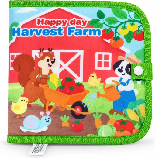Libro educativo in tessuto Chipolino Frutta e verdura