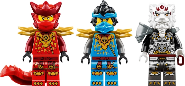 Tre minifigure per epici duelli