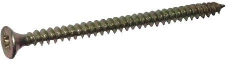 Viti universali a filettatura completa 5 × 40 mm zinco giallo (500 pz)