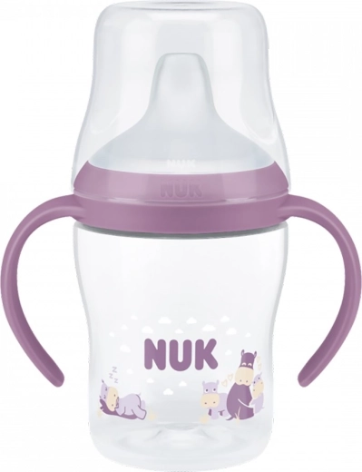 Biberon per l’apprendimento NUK Perfect Match 150 ml hippo - 1 pezzo