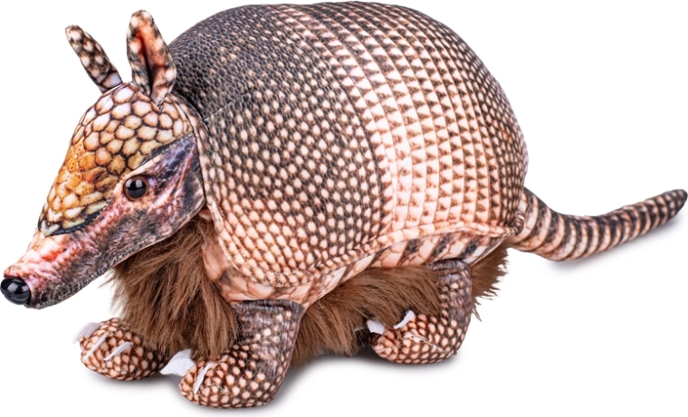 Armadillo a nove bande di peluche 54 cm