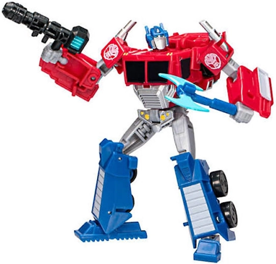 Trasformazione 2 in 1: robot e camion