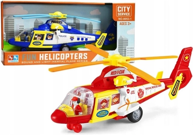 Elicottero 38 cm con luci e suoni