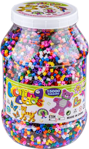15 000 perline in un mix di colori