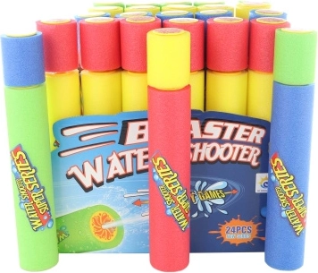 Cannone ad acqua in schiuma per bambini con pompa 28 cm - 1 pezzo