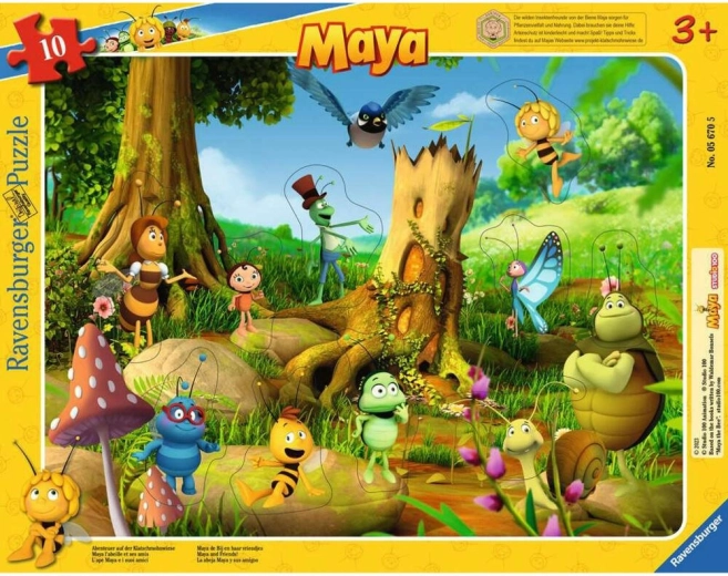 Puzzle a incastro Ravensburger L’Ape Maia – 10 pezzi