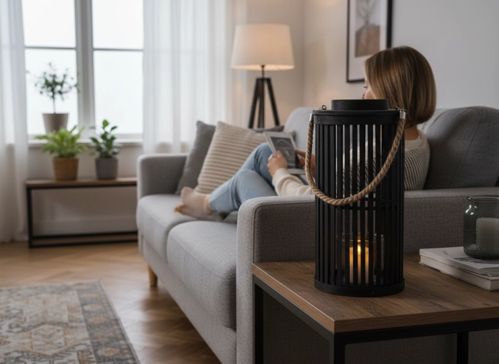 Luce ambient calda per il soggiorno