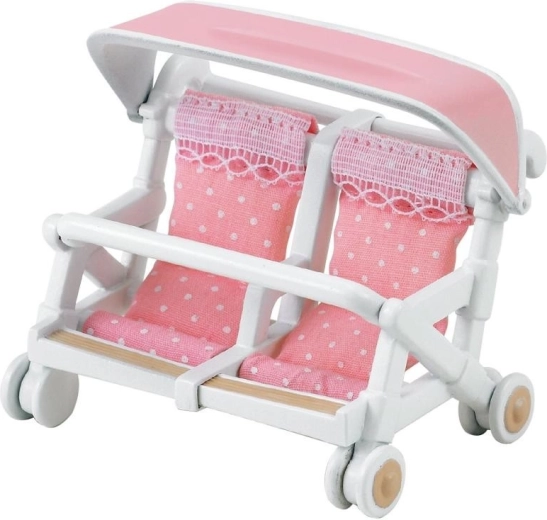 Passeggino per gemellini coniglietti