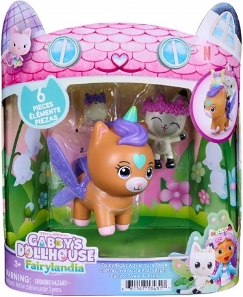 Spin Master Gabby’s Dollhouse set di personaggi Fairylandia – Kico (6 pz)