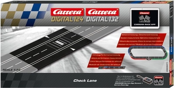 Misurazione degli intertempi Check Lane per piste Carrera Digital 132/124