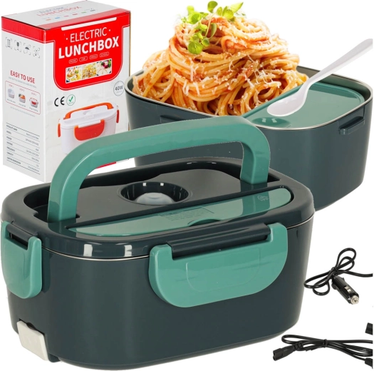 Lunch box elettrico riscaldante per auto da 1,5 l