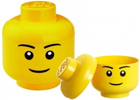 Lego testa contenitore L – ragazzo