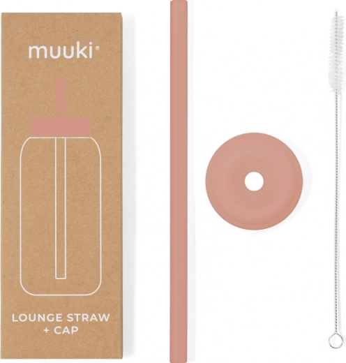 Cannuccia e coperchio nello stile Muuki Lounge - Canyon Clay