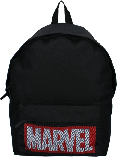 Design iconico Marvel e pratica tasca frontale