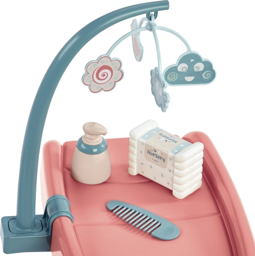 Angolo fasciatoio e cura con vani portaoggetti