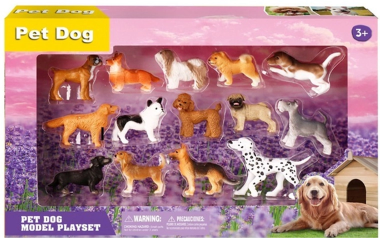 Set di cagnolini – 14 personaggi