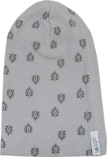 Cappellino beanie in cotone a costine Lodger beanie print rib sharkskin 0–6 mesi - 1 pezzo