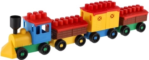 Locomotiva e 3 vagoni per collegamento ripetuto