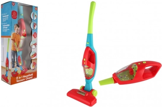 Aspirapolvere giocattolo 2in1 con luci e suoni