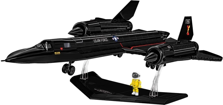 Supporto espositivo e minifigure del pilota
