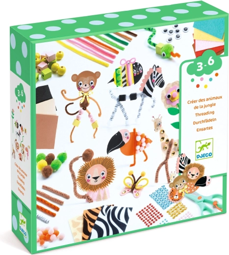 Set Djeco per creazioni decorative Giungla