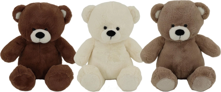 Orsetto di peluche Cuddly & Huggy 50 cm (3 colori) - 1 pezzo