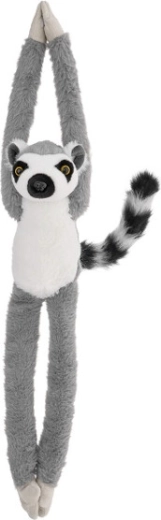 Lemure sospeso in peluche 65 cm