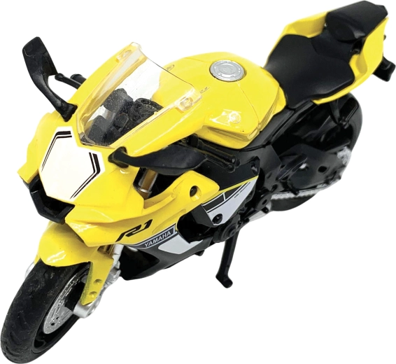 Modello in metallo della motocicletta Yamaha YZF-R1 in scala 1:18