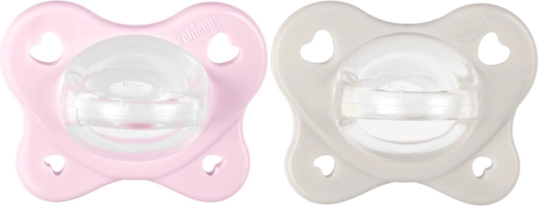 Succhietti Chicco PhysioForma Dual Soft rosa 2–6 mesi (2 pz)