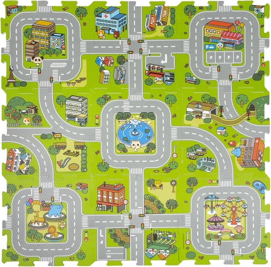 Superficie di gioco morbida e sicura