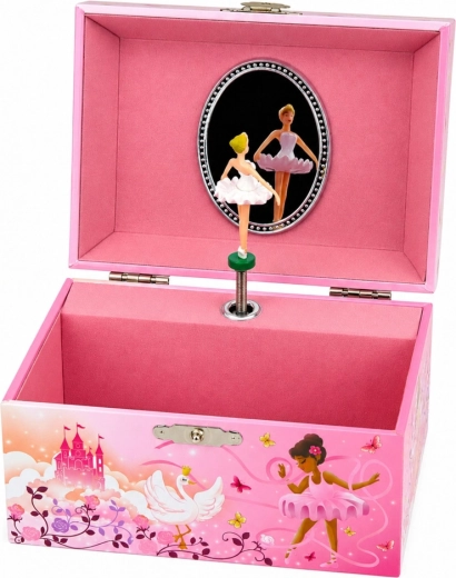 Melodia magica e ballerina che ruota