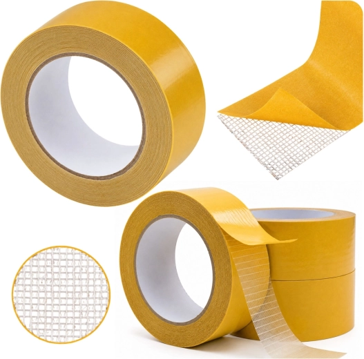 Nastro biadesivo rinforzato per montaggio 50 mm × 25 m