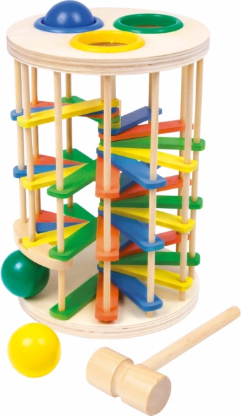 Small Foot torre martellante con palline