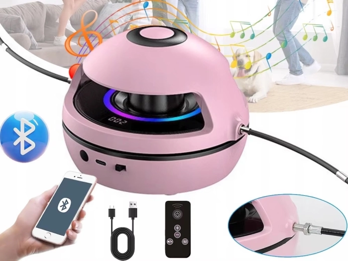 Salta a ritmo grazie al Bluetooth e agli effetti luminosi