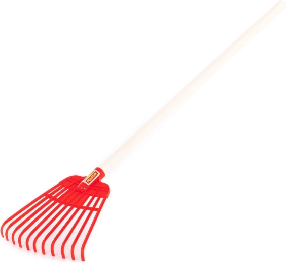 Ampia testa a ventaglio per rastrellare velocemente