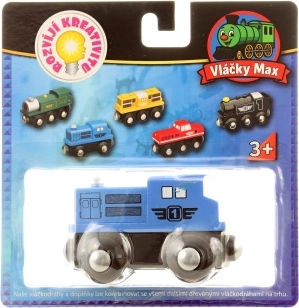Locomotiva diesel in legno Maxim