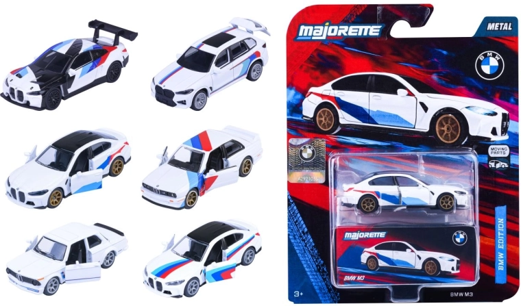 Macchinina metallica BMW Deluxe, vari assortimenti - 1 pezzo