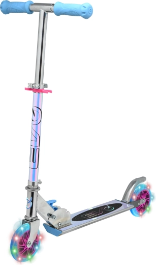 Ruote LED luminose per maggiore divertimento e visibilità