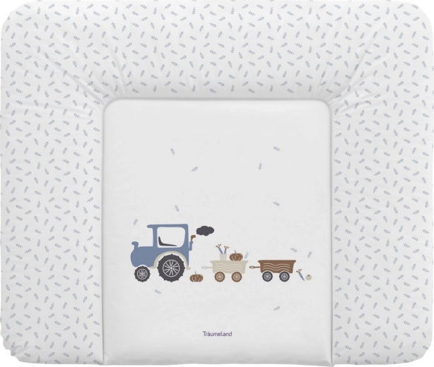 Materassino fasciatoio Träumeland Little Farm blu 75 × 85 cm